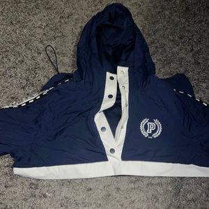 PINK- Sequin Windbreaker